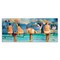 Stupell Industries Nude Ladies Summer Beach Wine Canvas Wall Art